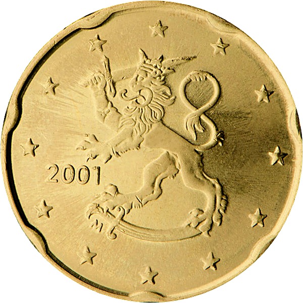 Finnish 20 Euro Cent 2002