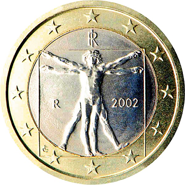 Italian 1 Euro 2002
