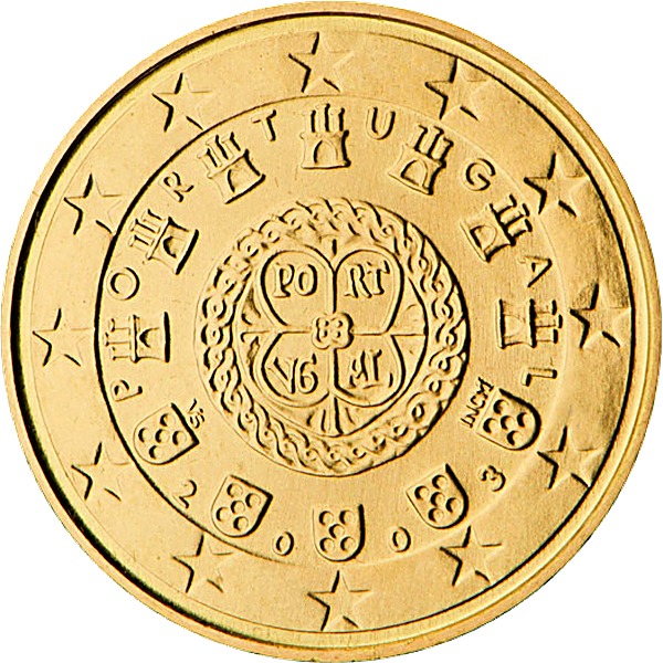 Portuguese 10 Euro Cent 2002
