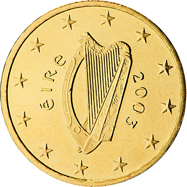 Irish 10 Euro Cent 2002