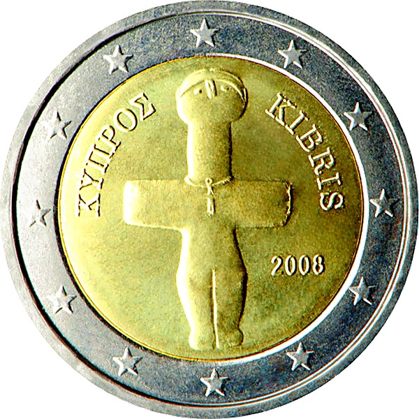 Cyprus 2 Euro 2008