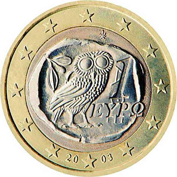 Greek 1 Euro 2002