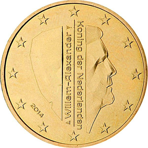 Dutch 50 Euro Cent 2002 obverse — Netherlands, 50 Euro Cent