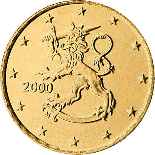 Finnish 10 Euro Cent 2002
