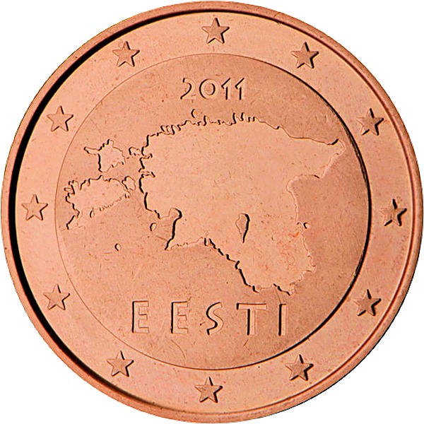 Estonian 5 Euro Cent 2011 obverse — Estonia, 5 Euro Cent