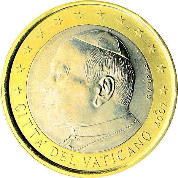 Vatican 1 Euro 2002