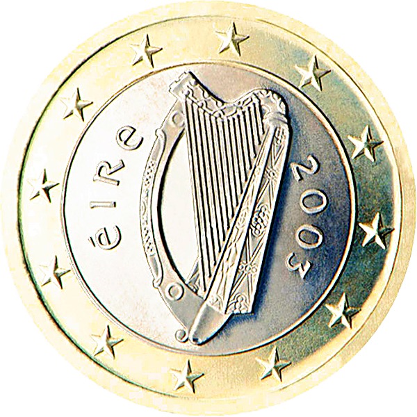 Irish 1 Euro 2002
