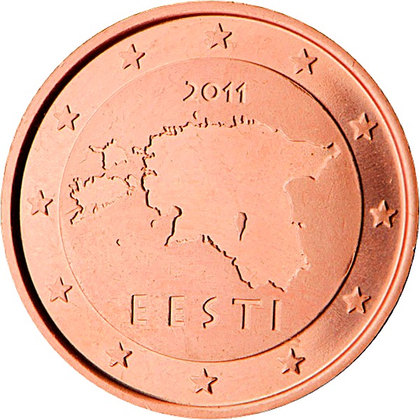 Estonian 2 Euro Cent 2011 obverse — Estonia, 2 Euro Cent