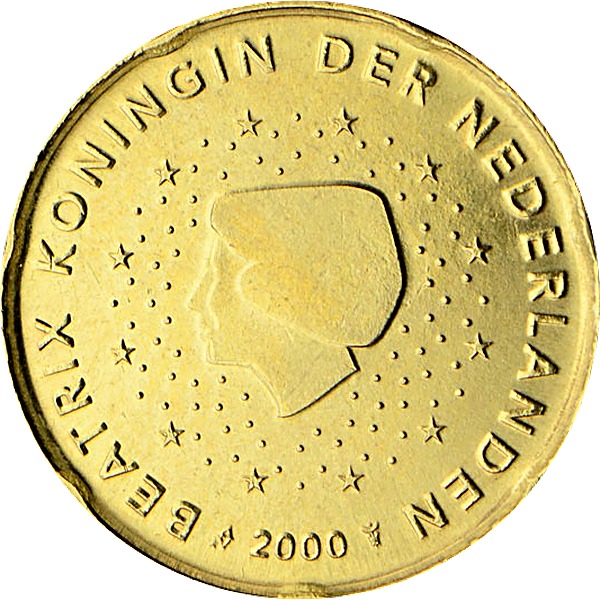 Dutch 20 Euro Cent 2002
