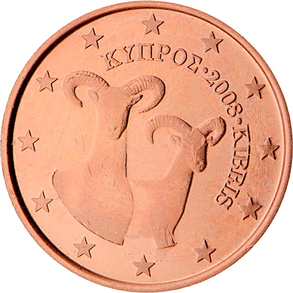Cyprus 1 Euro Cent 2008