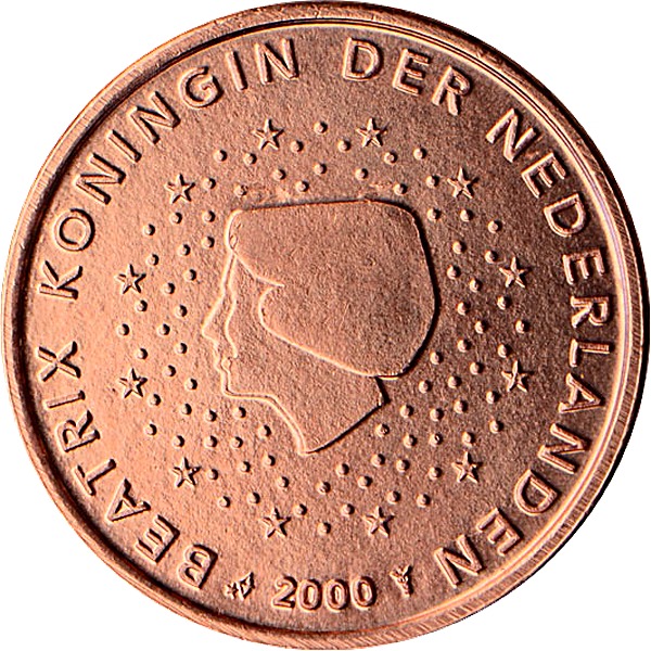 Dutch 1 Euro Cent 2002