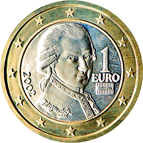 Austrian 1 Euro 2002