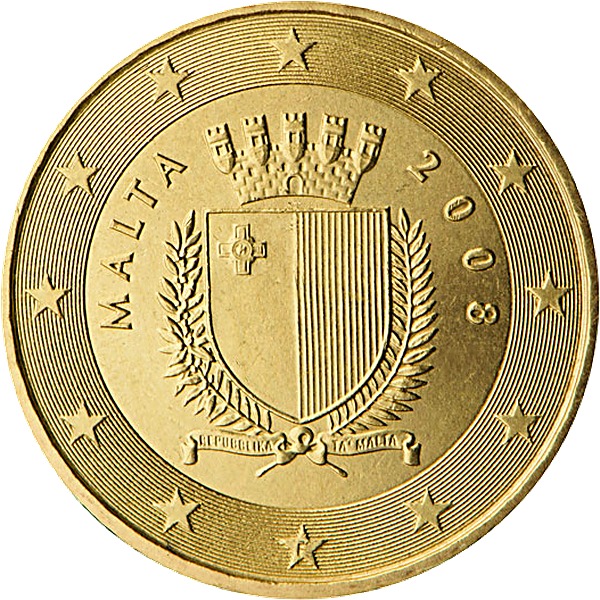Malta 10 Euro Cent 2008