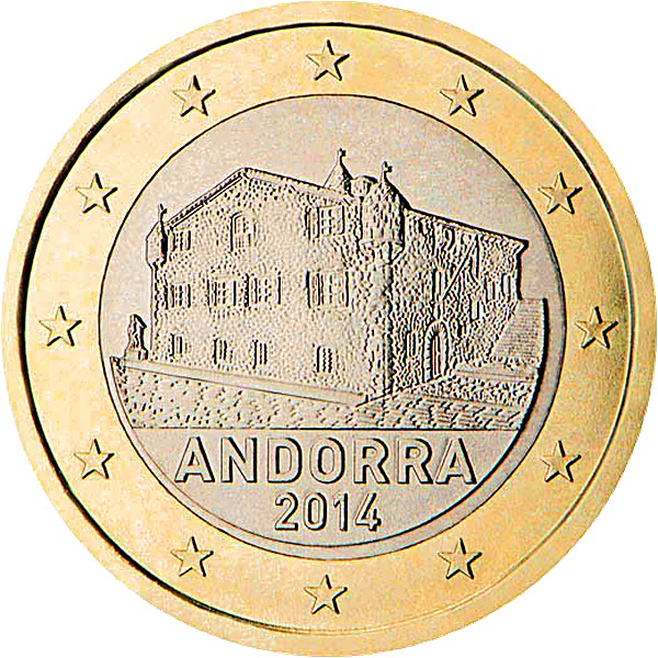 Andorran 1 Euro 2014