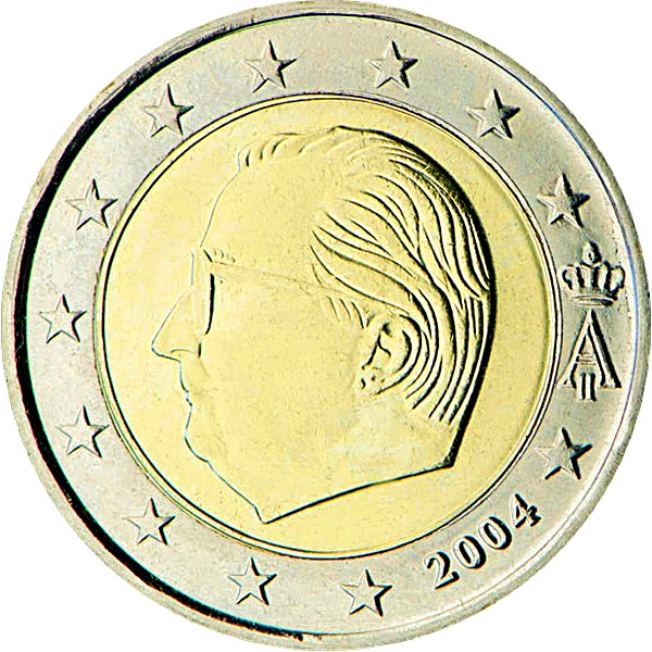 Belgian 2 Euro 2002 obverse — Belgium, 2 Euro