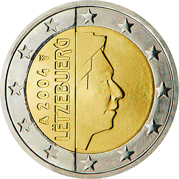 Luxembourg 2 Euro 2002 obverse — Luxembourg, 2 Euro