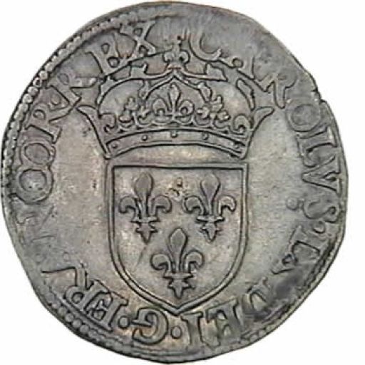 Douzain aux Croissants de Charles IX 1565