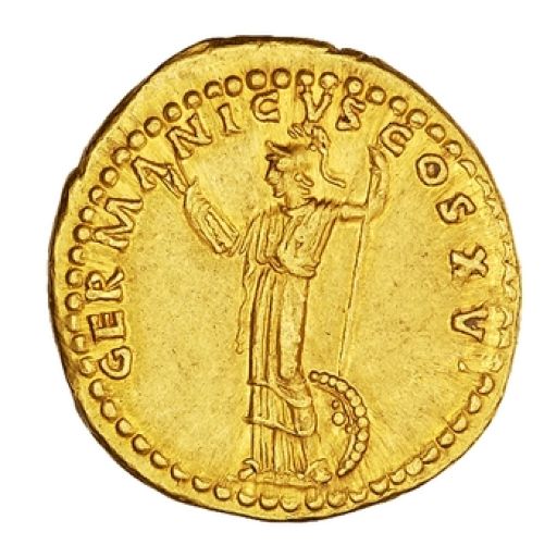 Roman Aureus of Domitian 85