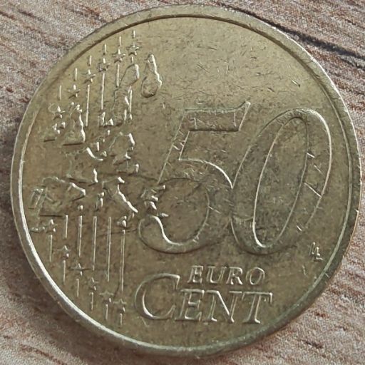 German 50 Euro Cent 2003 reverse — Germany
