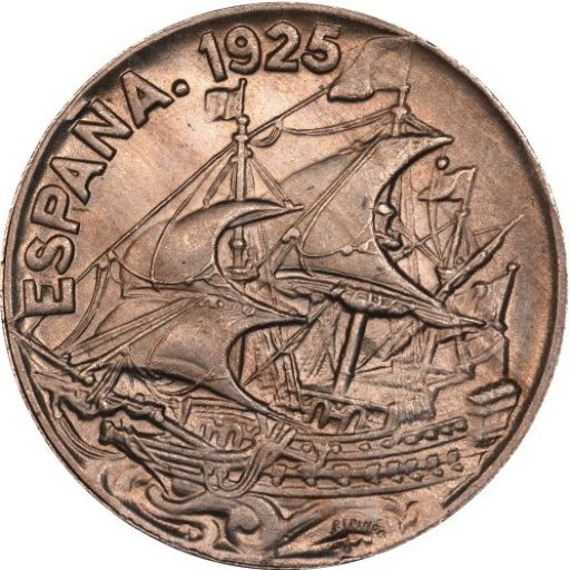 Spain 25 Céntimos 1925