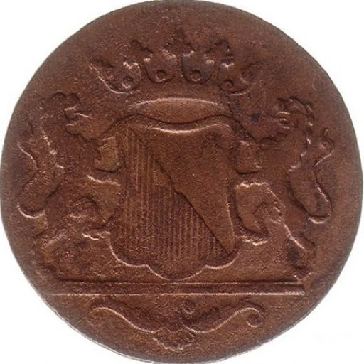 Dutch East India Company (VOC) Duit - Utrecht 1790 obverse — Netherlands (Dutch East Indies), 1 Duit